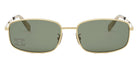 Celine® CL40285U CLN CL40285U 30n 60 - Shiny Endura Gold / Lenses Green Organic Sunglasses
