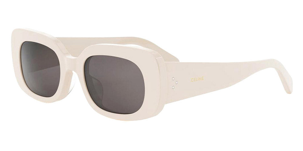 Celine® CL40287U CLN CL40287U 25A 51 - 25A Shiny White / Grey Normal Sunglasses