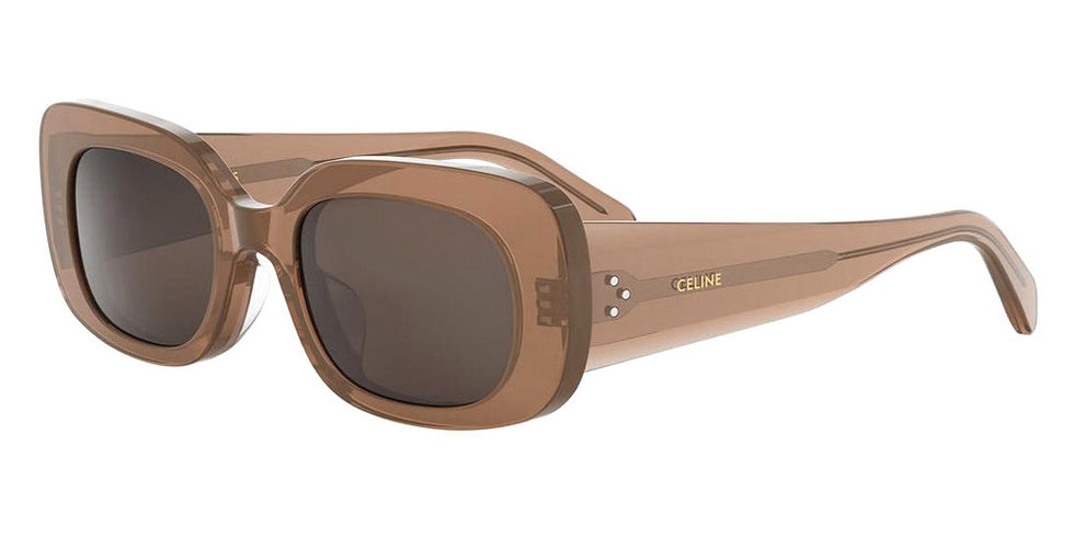 Celine® CL40287U CLN CL40287U 48E 51 - 48A Shiny Brown / Brown Normal Sunglasses