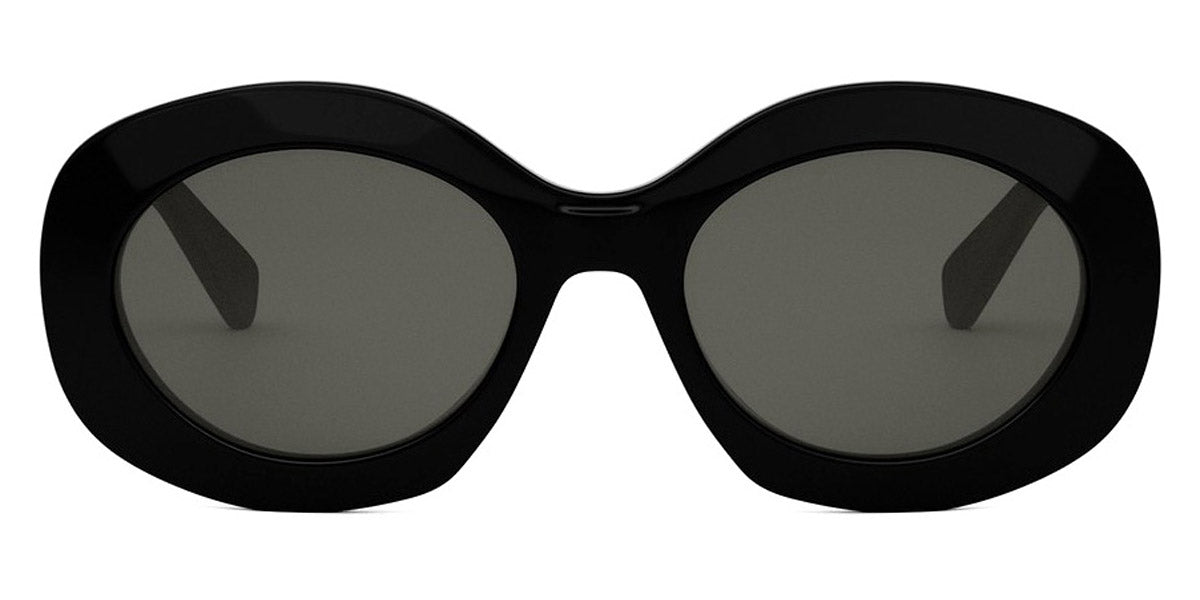 Celine® CL40292U CLN CL40292U 01A 54 - 01A Shiny Black / Smoke Sunglasses