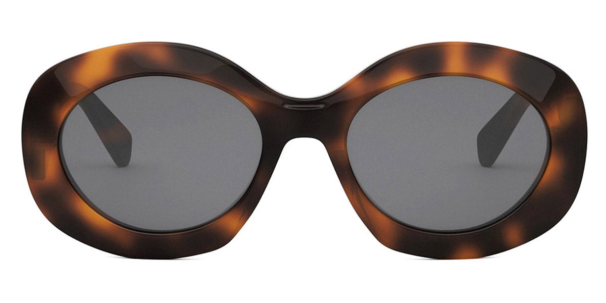 Celine® CL40292U CLN CL40292U 53A 54 - 53A Shiny Havana / Smoke Sunglasses