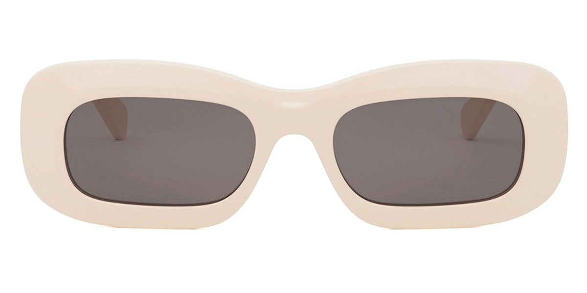Celine® CL40294I CLN CL40294I 25A 53 - 25A Shiny Ivory / Smoke Sunglasses