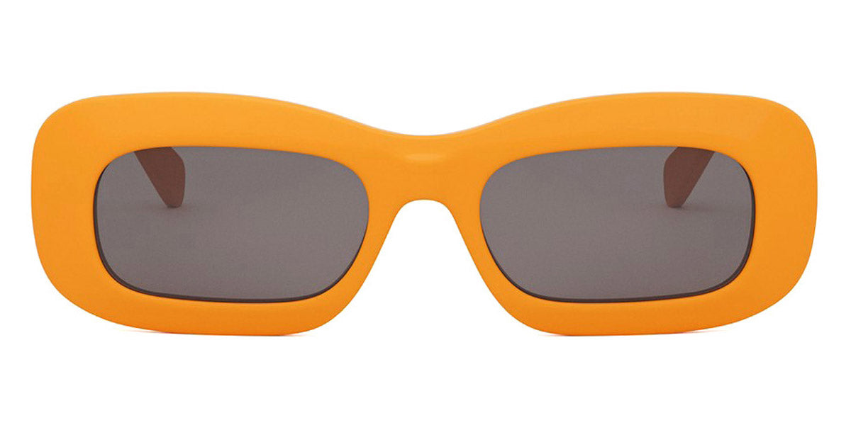 Celine® CL40294I CLN CL40294I 42A 53 - 42A Shiny Orange / Smoke Sunglasses