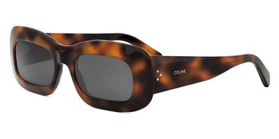 Celine® CL40294I CLN CL40294I 53A 53 - 53A Shiny Havana / Smoke Sunglasses