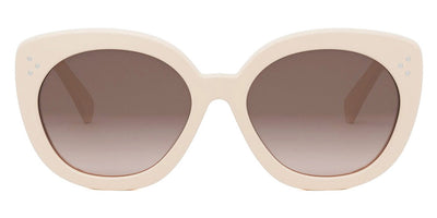 Celine® CL40295F CLN CL40295F 25F 57 - 25F Shiny Ivory / Gradient Brown Sunglasses