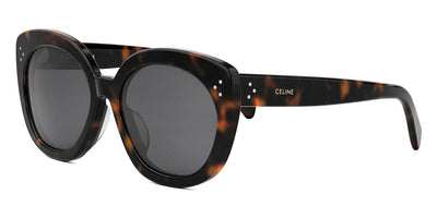 Celine® CL40295F CLN CL40295F 52A 57 - 52A Shiny Dark Havana / Smoke Sunglasses