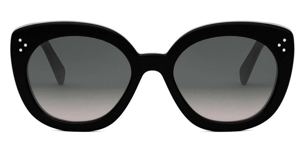 Celine® CL40295I CLN CL40295I 01F 56 - 01F Shiny Black / Gradient Brown Sunglasses