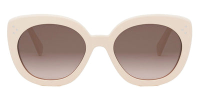 Celine® CL40295I CLN CL40295I 25F 56 - 25F Shiny Ivory / Gradient Brown Sunglasses