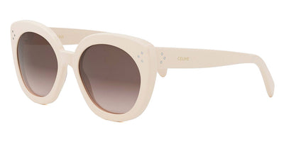 Celine® CL40295I CLN CL40295I 25F 56 - 25F Shiny Ivory / Gradient Brown Sunglasses