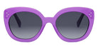Celine® CL40295I CLN CL40295I 78B 56 - 78B Shiny Lilac / Gradient Smoke Sunglasses