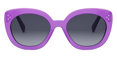 Celine® CL40295I CLN CL40295I 78B 56 - 78B Shiny Lilac / Gradient Smoke Sunglasses