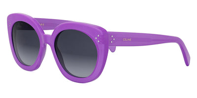 Celine® CL40295I CLN CL40295I 78B 56 - 78B Shiny Lilac / Gradient Smoke Sunglasses