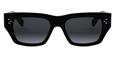 Celine® CL40297U CLN CL40297U 01B 53 - 01B Shiny Black / Grey Gradient Sunglasses