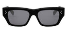 Celine® CL40297U CLN CL40297U 01D 53 - 01D Shiny Black / Smoke Polarized Sunglasses