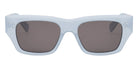 Celine® CL40297U CLN CL40297U 84A 53 - 84A Blu Transparent/Shiny Opaline / Smoke Sunglasses