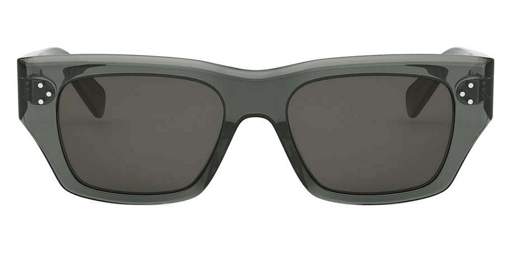 Celine® CL40297U CLN CL40297U 93A 53 - 93A Shiny Green / Grey Sunglasses