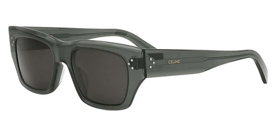 Celine® CL40297U CLN CL40297U 93A 53 - 93A Shiny Green / Grey Sunglasses