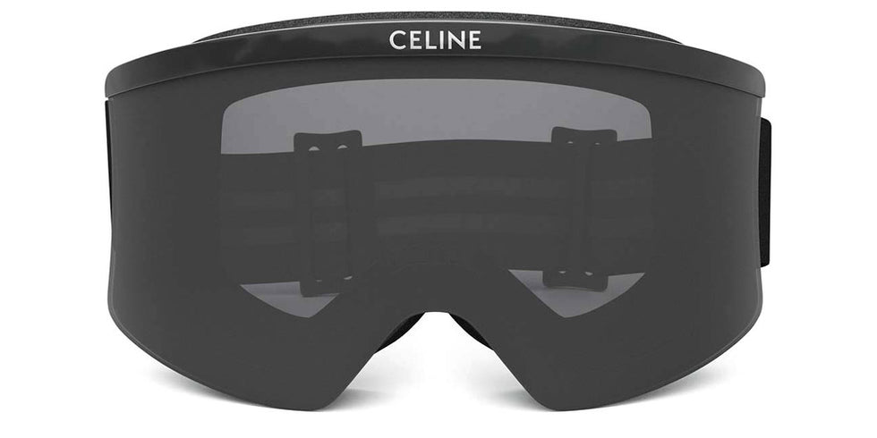Celine® CL40302U CLN CL40302U 01A 00 - 01A Shiny Black / Grey Sunglasses