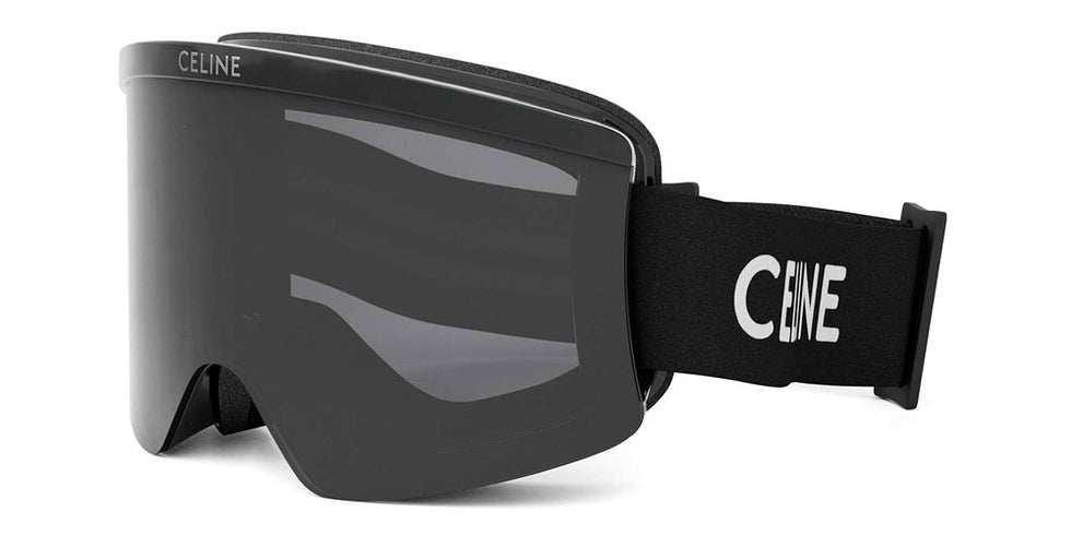 Celine® CL40302U CLN CL40302U 01A 00 - 01A Shiny Black / Grey Sunglasses