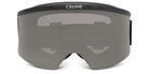 Celine® CL40302U CLN CL40302U 01C 00 - 01C Shiny Black / Silver Sunglasses