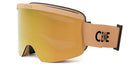 Celine® CL40302U CLN CL40302U 58C 00 - 58C Injected Matte Brown / Yellow Sunglasses