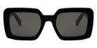 Celine® CL40304U CLN CL40304U 01A 56 - 01A Shiny Black / Smoke Sunglasses