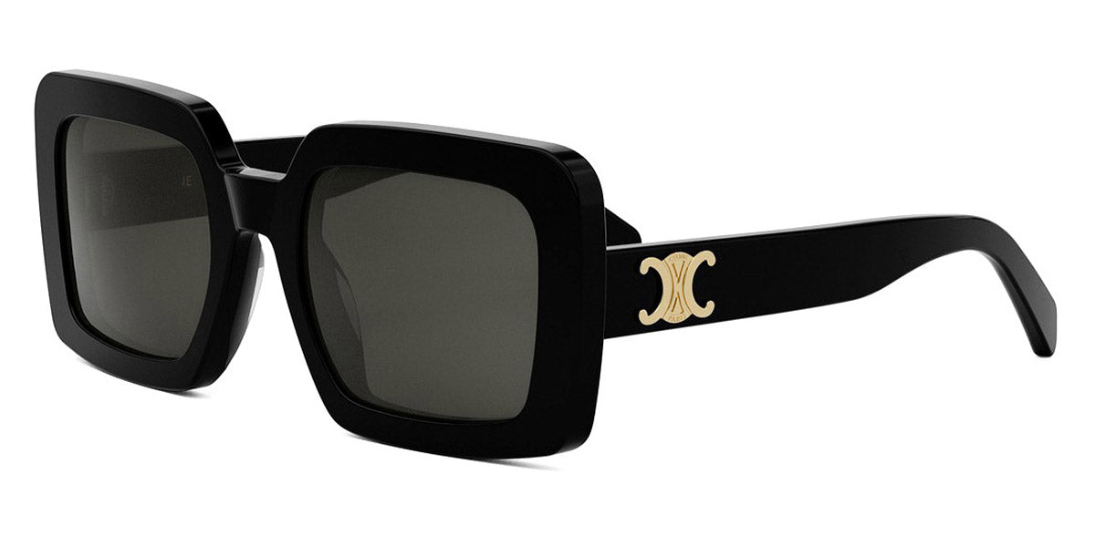 Celine® CL40304U CLN CL40304U 01A 56 - 01A Shiny Black / Smoke Sunglasses