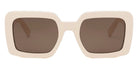 Celine® CL40304U CLN CL40304U 25E 56 - 25E Shiny Ivory / Brown Sunglasses