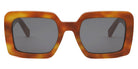 Celine® CL40304U CLN CL40304U 53A 56 - 53A Shiny Havana / Smoke Sunglasses