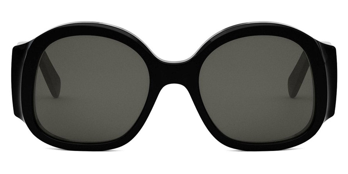 Celine® CL40305U CLN CL40305U 01A 54 - 01A Shiny Black / Smoke Sunglasses