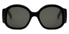 Celine® CL40305U CLN CL40305U 01A 54 - 01A Shiny Black / Smoke Sunglasses