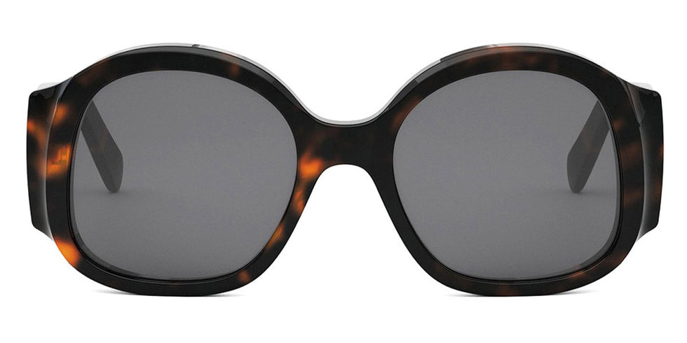 Celine® CL40305U CLN CL40305U 52A 54 - 52A Shiny Dark Havana / Smoke Sunglasses