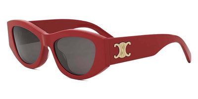 Celine® CL40308U CLN CL40308U 66A 55 - 66A Shiny Red / Grey Sunglasses
