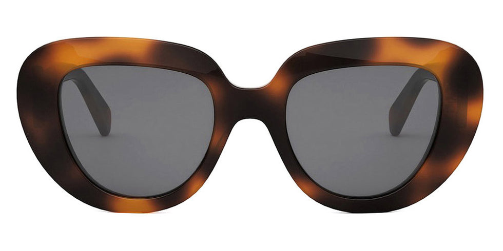 Celine® CL40309I CLN CL40309I 53A 51 - 53A Shiny Havana / Grey Normal Sunglasses
