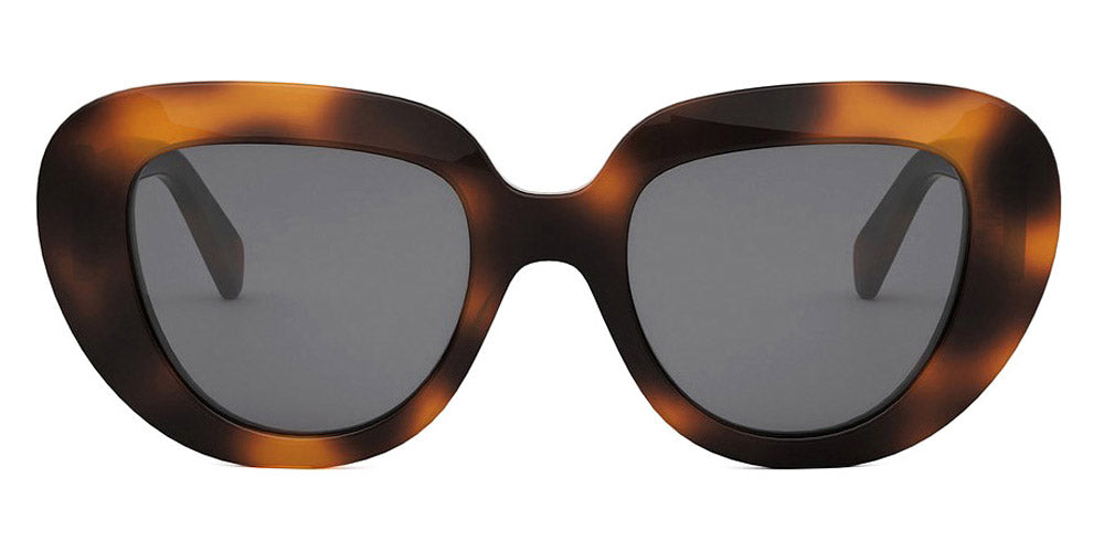 Celine® CL40309I CLN CL40309I 53A 51 - 53A Shiny Havana / Grey Normal Sunglasses
