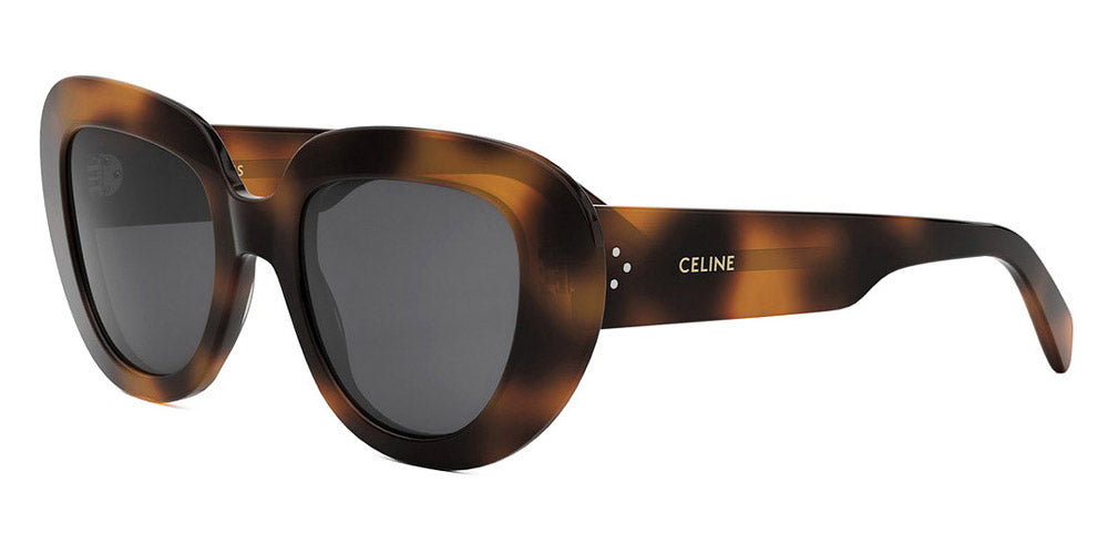 Celine® CL40309I CLN CL40309I 53A 51 - 53A Shiny Havana / Grey Normal Sunglasses