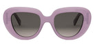 Celine® CL40309I CLN CL40309I 78F 51 - 78F Shiny Violet / Brown Gradient Sunglasses