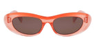 Celine® CL40310U CLN CL40310U 42E 54 - 42E Shiny Orange / Brown Sunglasses