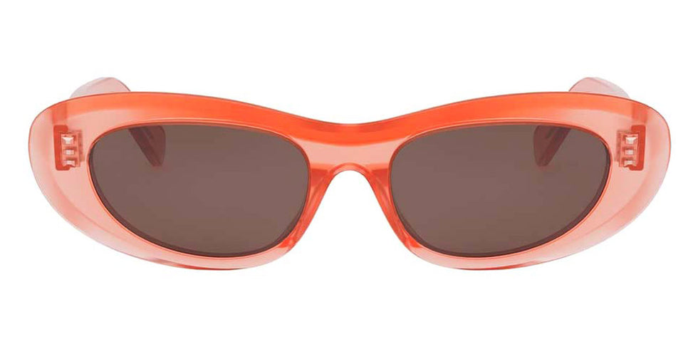 Celine® CL40310U CLN CL40310U 42E 54 - 42E Shiny Orange / Brown Sunglasses