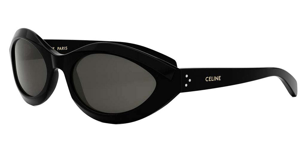 Celine® CL40311I CLN CL40311I 01A 59 - 01A Shiny Black / Grey Sunglasses