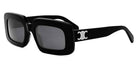 Celine® CL40313U CLN CL40313U 01A 53 - 01A Shiny Black / Grey Sunglasses