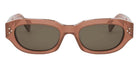 Celine® CL40314I CLN CL40314I 44E 54 - 44E Shiny Orange / Brown Sunglasses
