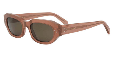 Celine® CL40314I CLN CL40314I 44E 54 - 44E Shiny Orange / Brown Sunglasses