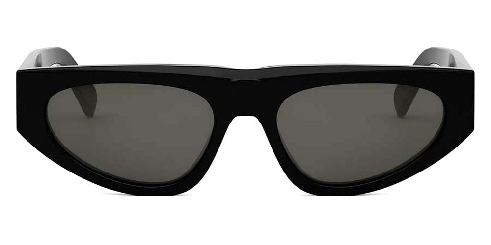 Celine® CL40315U CLN CL40315U 01A 55 - 01A Shiny Black / Grey Sunglasses