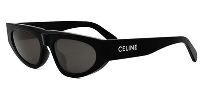 Celine® CL40315U CLN CL40315U 01A 55 - 01A Shiny Black / Grey Sunglasses