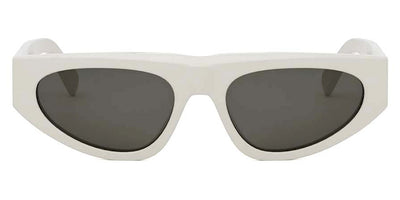 Celine® CL40315U CLN CL40315U 25A 55 - 25A Shiny White / Grey Sunglasses