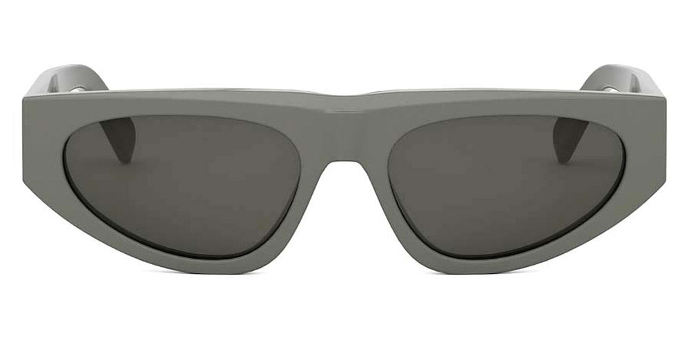 Celine® CL40315U CLN CL40315U 93A 55 - 93A Shiny Green / Grey Sunglasses