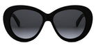 Celine® CL40317U CLN CL40317U 01B 55 - 01B Shiny Black / Grey Gradient Sunglasses