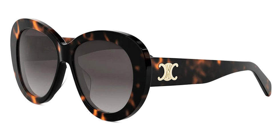 Celine® CL40317U CLN CL40317U 52F 55 - 52F Shiny Havana / Brown Gradient Sunglasses