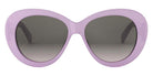 Celine® CL40317U CLN CL40317U 78F 55 - 78F Shiny Violet / Brown Gradient Sunglasses